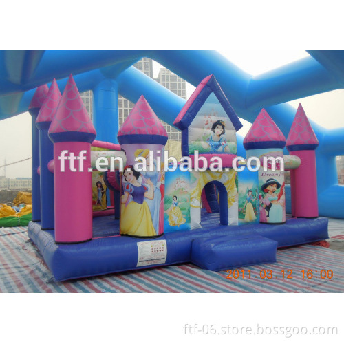 2015 cheap selling high quality of the most popular portable outdoor inflatable trampoline slides castle children toys